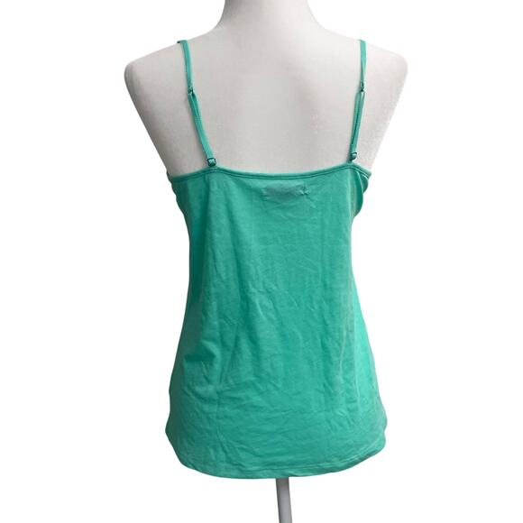 American Eagle Outfitter Women's Tank Top Bohemian Y2K Style Size MD Mint Green - Picture 2 of 8